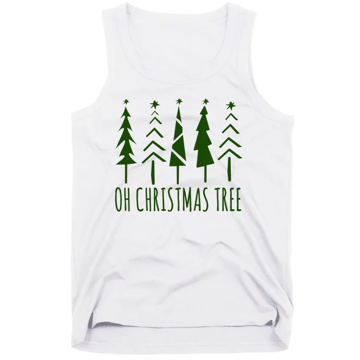 Oh Christmas Tree Festive Holiday Tank Top