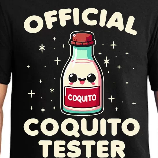 O.fficial Coquito Tester  Puerto Rican Coquito Christmas Pajama Set