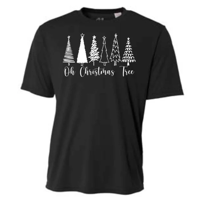 Oh Christmas Tree Holiday Cooling Performance Crew T-Shirt