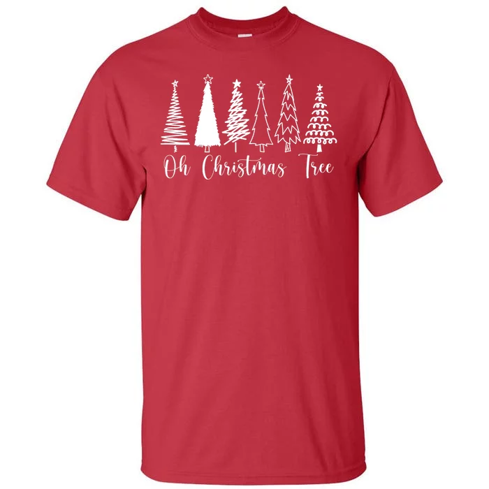 Oh Christmas Tree Holiday Tall T-Shirt