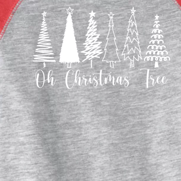 Oh Christmas Tree Holiday Toddler Fine Jersey T-Shirt