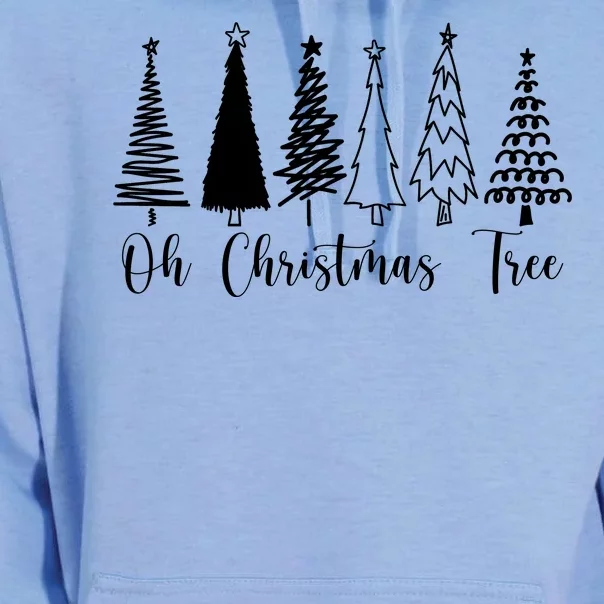 Oh Christmas Tree Holiday Unisex Surf Hoodie