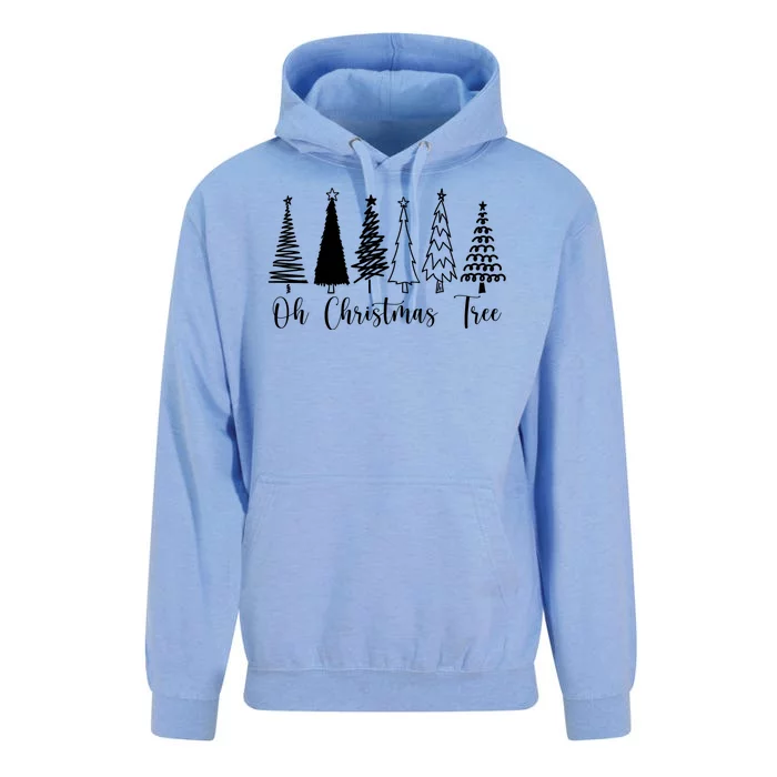 Oh Christmas Tree Holiday Unisex Surf Hoodie