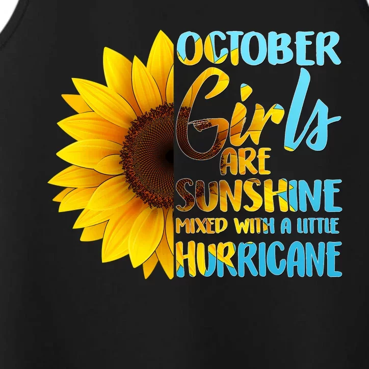 October Girls Sunflower Performance Tank