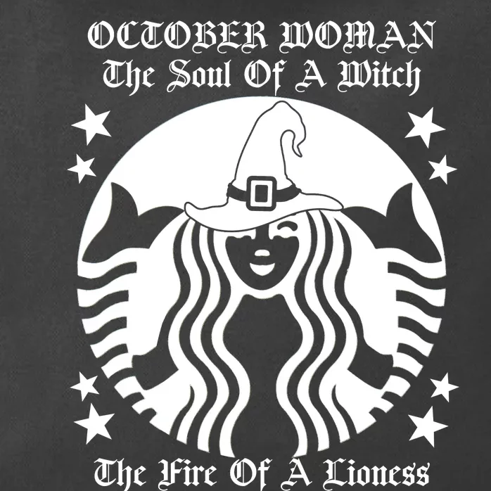 October Woman Soul Of A Witch Fire Of Lioness Zip Tote Bag