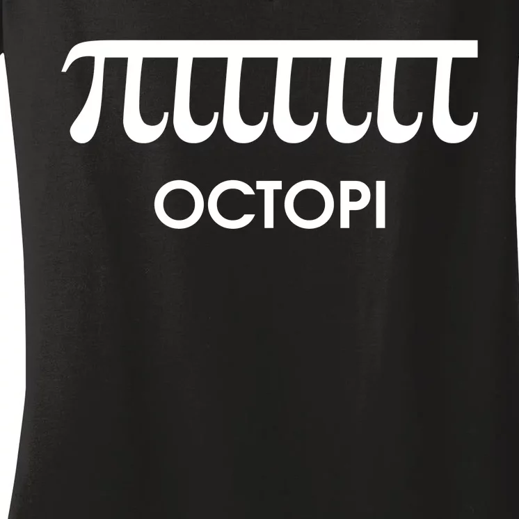 OctoPI Women's V-Neck T-Shirt