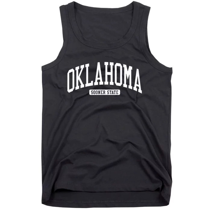 Oklahoma College U.N.I.V.E..R.S.I.T.Y Style Tank Top