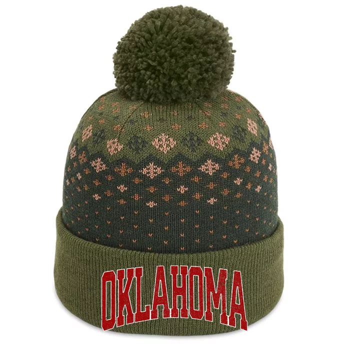 Oklahoma city vintage The Baniff Cuffed Pom Beanie