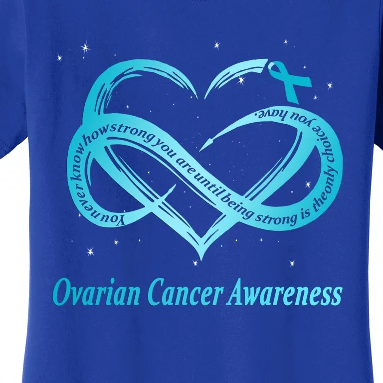 Ovarian Cancer Warrior Gift Women's T-Shirt