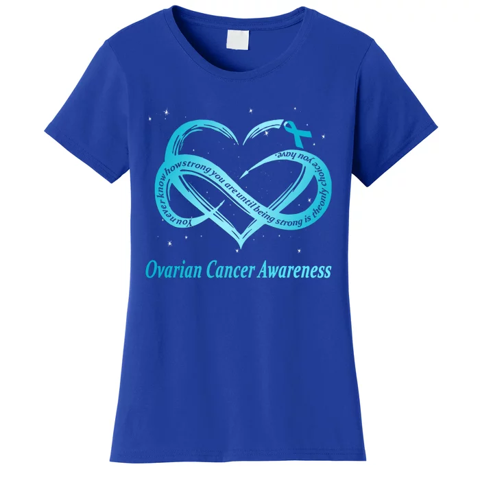 Ovarian Cancer Warrior Gift Women's T-Shirt