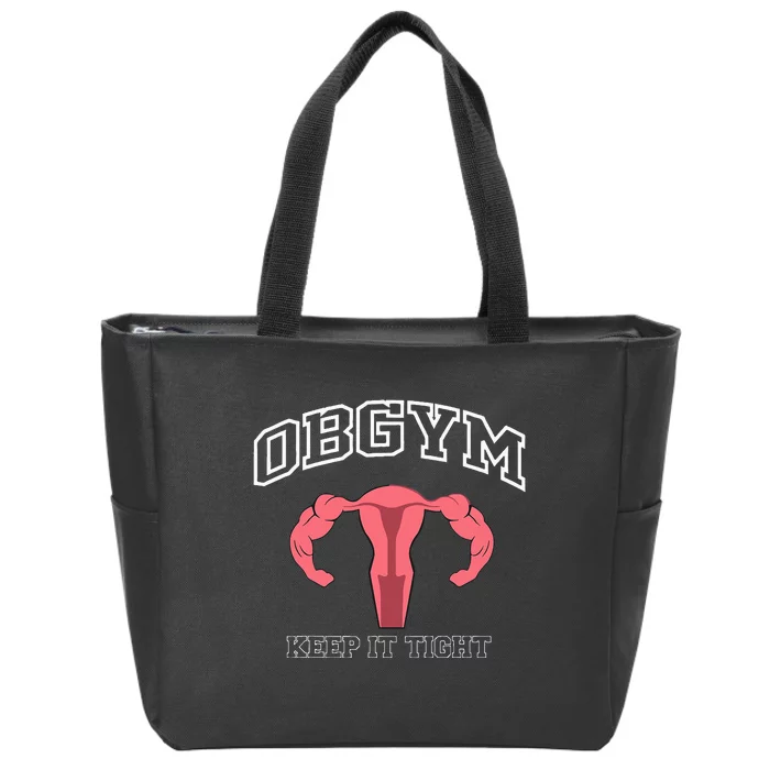 Obgym Cutoff Workout Gym Zip Tote Bag