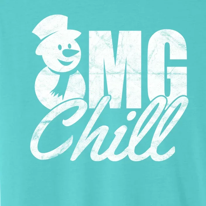 OMG Chill Winter Snowman ChromaSoft Performance T-Shirt