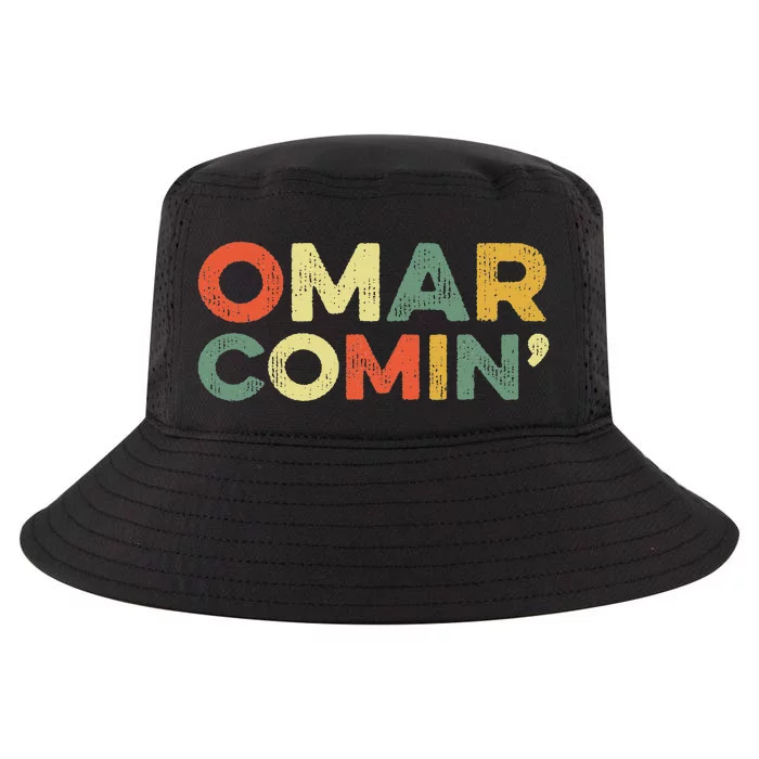 Omar Comin Wire Funny Meme Trending Popular Culture Slang Cool Comfort Performance Bucket Hat