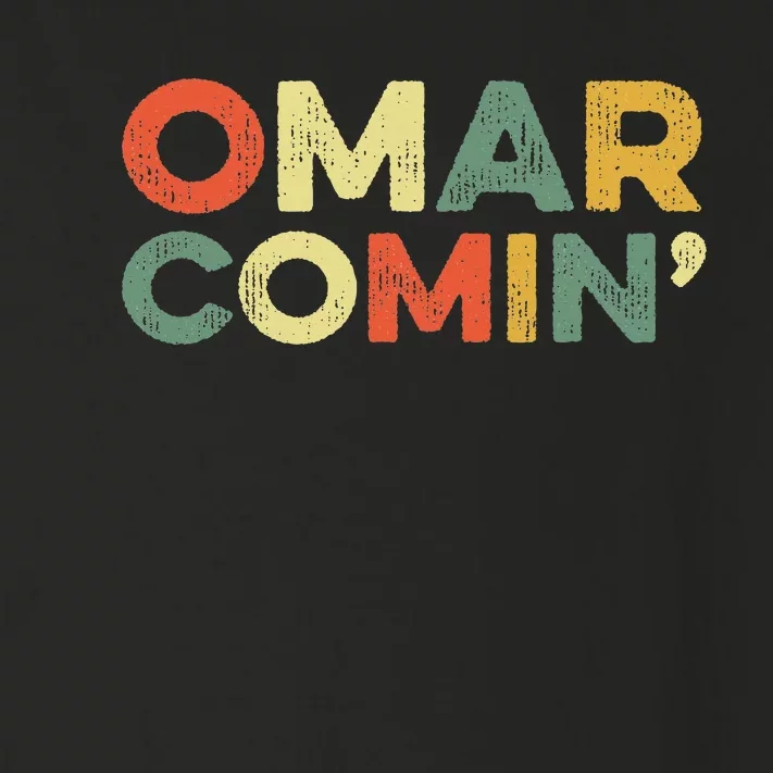 Omar Comin Wire Funny Meme Trending Popular Culture Slang Toddler Long Sleeve Shirt