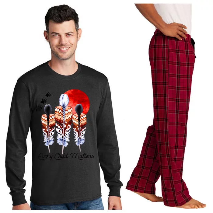 Orange Day Awareness For Indigenous Education Teachers Long Sleeve Pajama Set