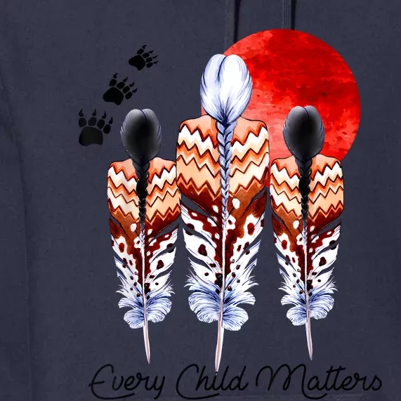 Orange Day Awareness For Indigenous Education Teachers Premium Hoodie