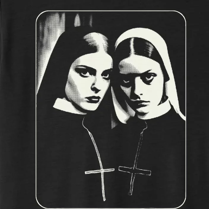 Occult Dark Art Unholy Nun Gothic ChromaSoft Performance T-Shirt