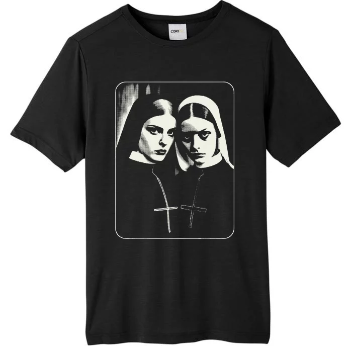 Occult Dark Art Unholy Nun Gothic ChromaSoft Performance T-Shirt