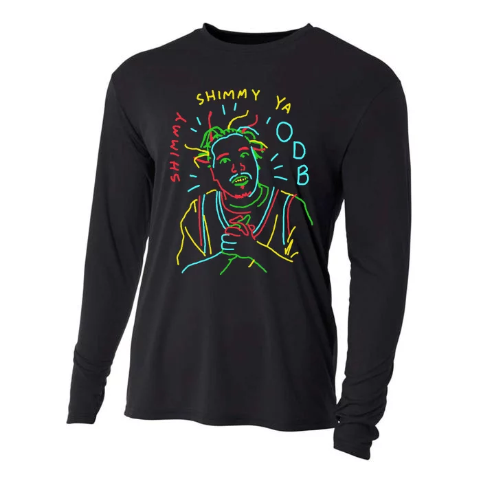 Ol Dirty Bastard Shimmy Shimmy Ya Doodle Cooling Performance Long Sleeve Crew