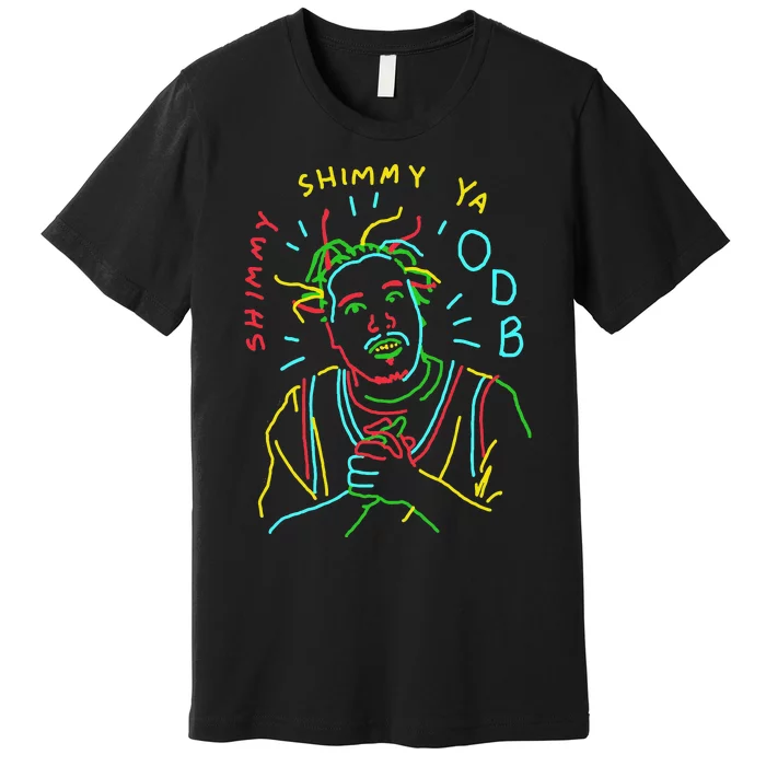 Ol Dirty Bastard Shimmy Shimmy Ya Doodle Premium T-Shirt