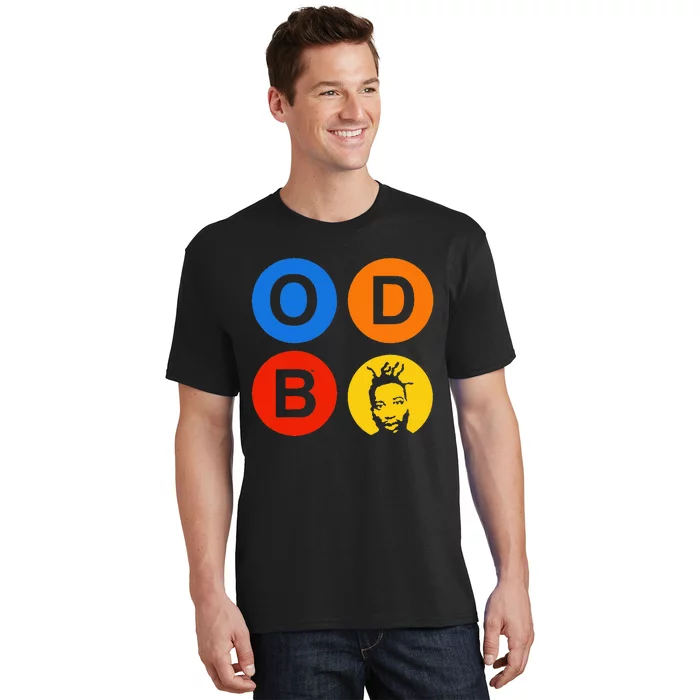 Ol Dirty Bastard Letters & Circles T-Shirt