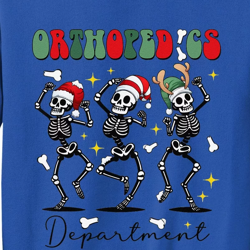 Orthopedics Department Christmas Ortho Group Team Nurse Tall Sweatshirt