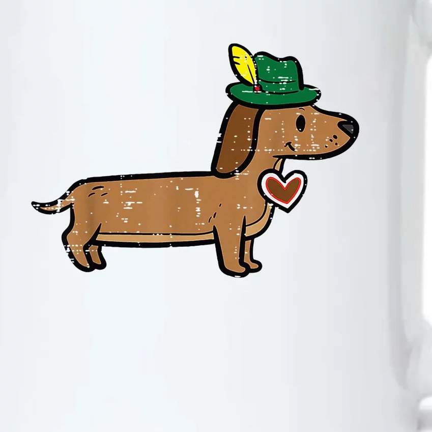 Oktoberfest Dachshund Cute Sausage Dog German Black Color Changing Mug