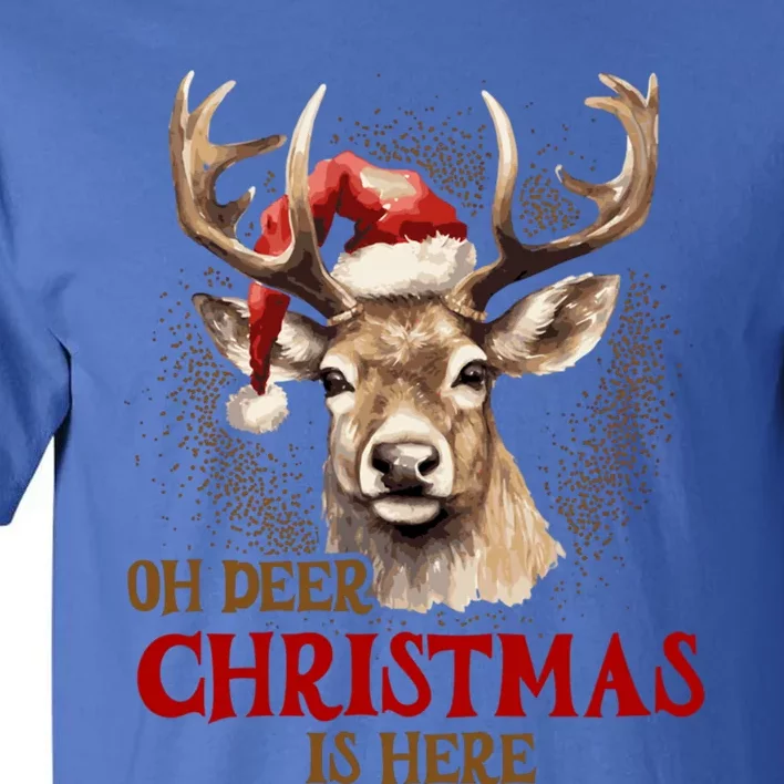 Oh Deer Christmas Is Here S Product Great Gift Tall T-Shirt