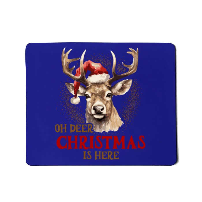 Oh Deer Christmas Is Here S Product Great Gift Mousepad