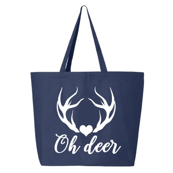 Oh Deer Cute Christmas Hunter Great Gift 25L Jumbo Tote