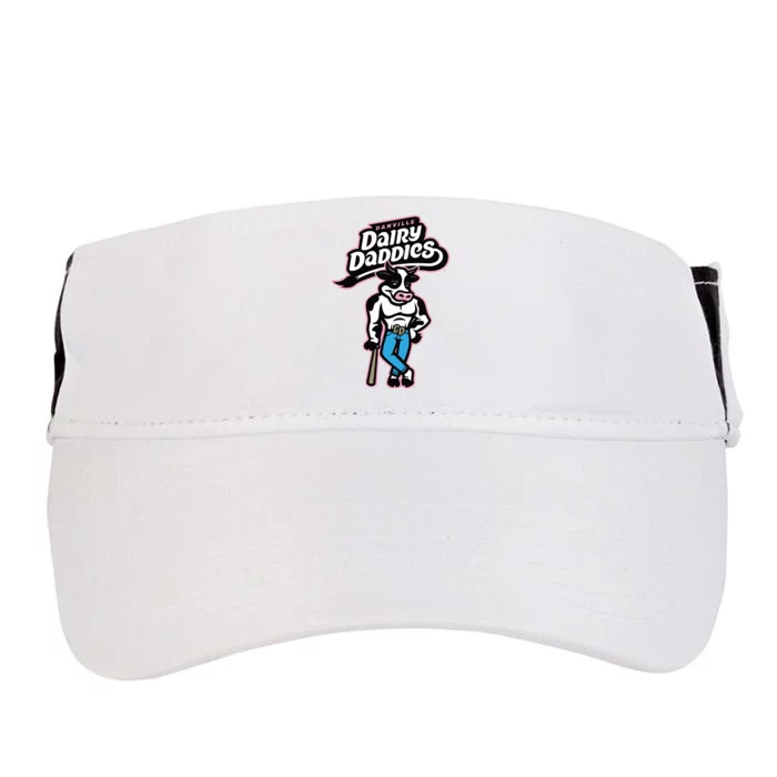 Otterbots Danville Dairy Daddies Adult Drive Performance Visor