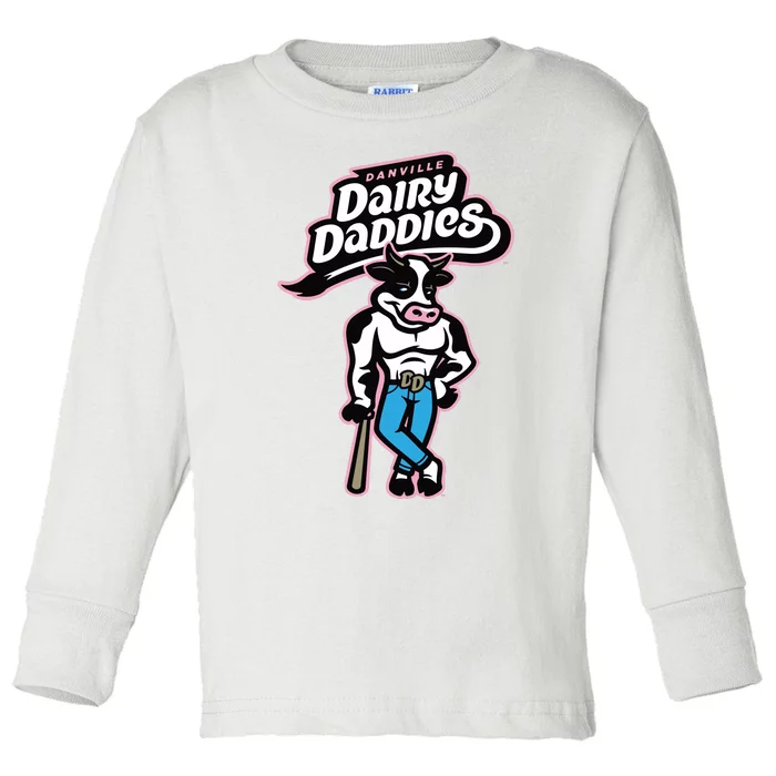 Otterbots Danville Dairy Daddies Toddler Long Sleeve Shirt