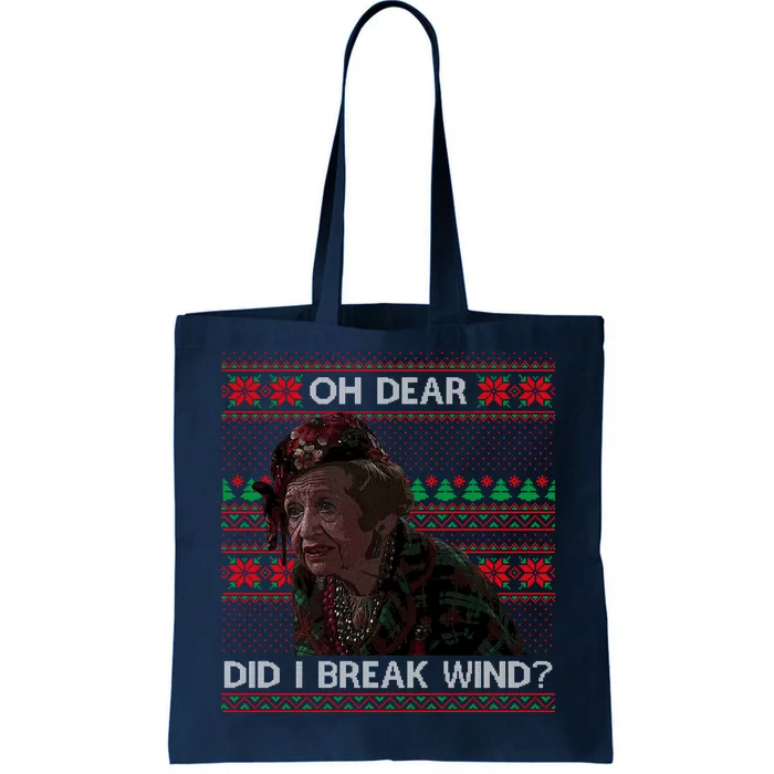 Oh Dear Did I Break Wind Funny Ugly Christmas Tote Bag