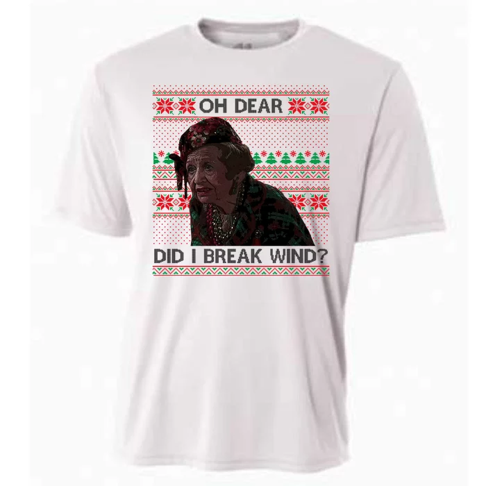 Oh Dear Did I Break Wind Funny Ugly Christmas Cooling Performance Crew T-Shirt