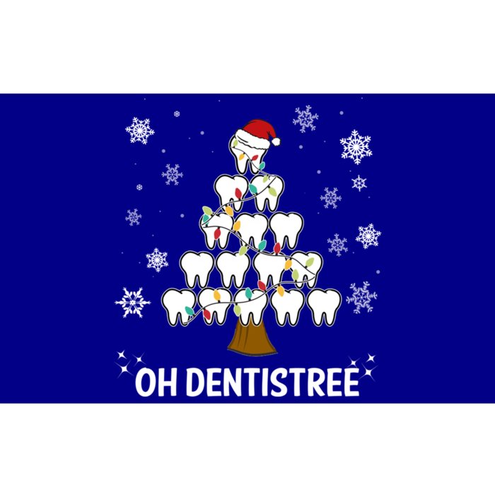 Oh Dentistree Dentist Christmas Tooth Christmas Gift Bumper Sticker