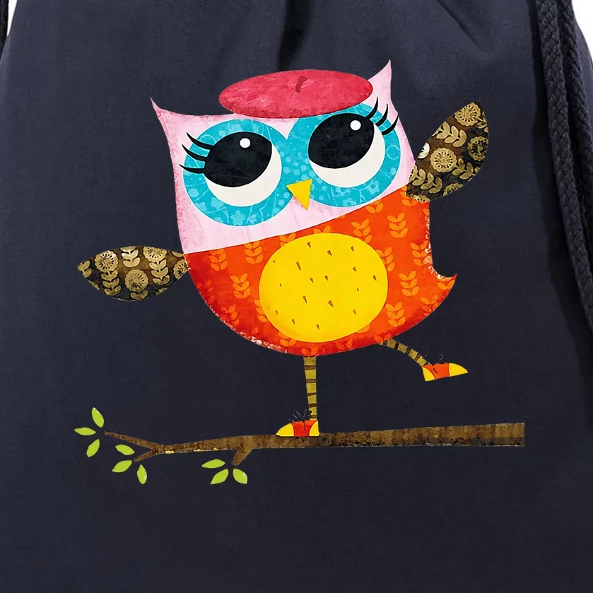 Owl Diaries Essentials Drawstring Bag