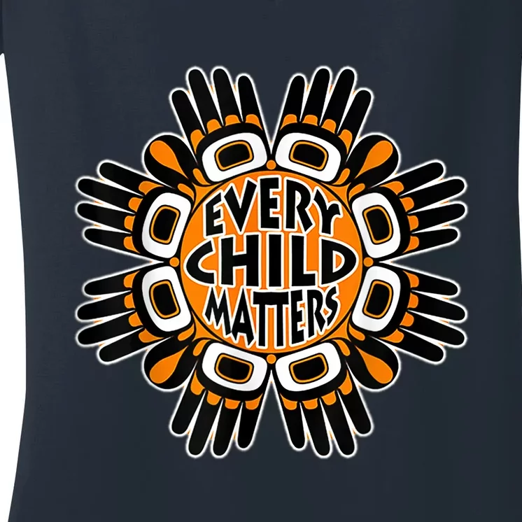 Orange Day, Every Child Matters Women's V-Neck T-Shirt