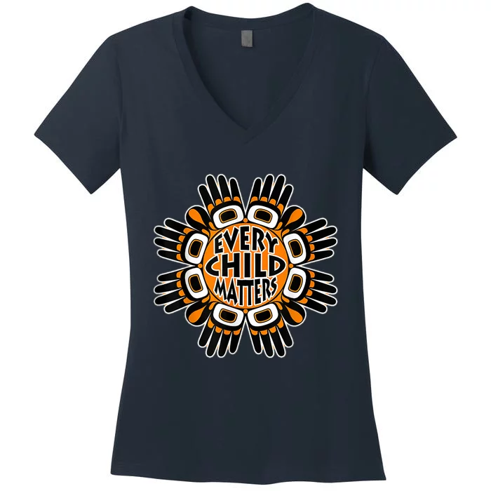 Orange Day, Every Child Matters Women's V-Neck T-Shirt