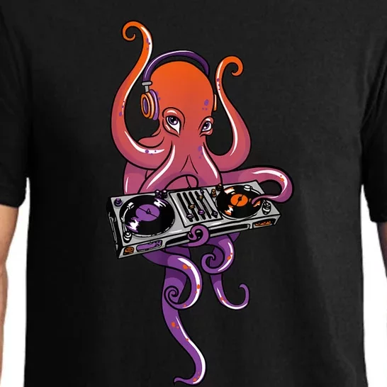 Octopus DJ Electronic Music Techno Rave Party Pajama Set