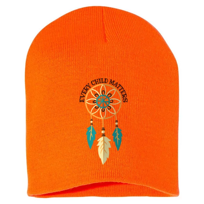 Orange Day Every Child Matters Spirit Of Reconciliation Short Acrylic Beanie