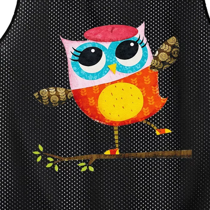 Owl Diaries Essentials Mesh Reversible Basketball Jersey Tank