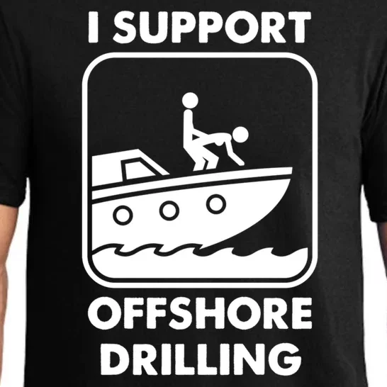 Offshore Drilling Funny Gift Pajama Set