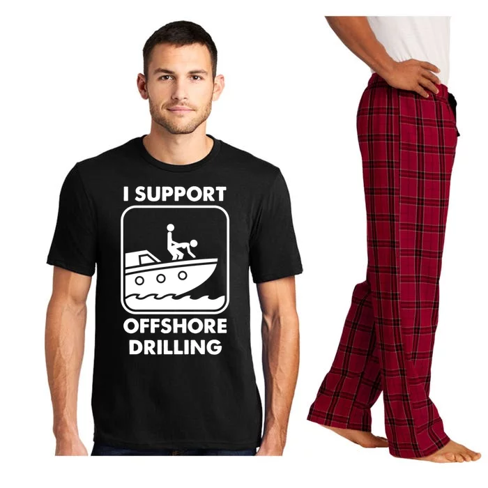 Offshore Drilling Funny Gift Pajama Set