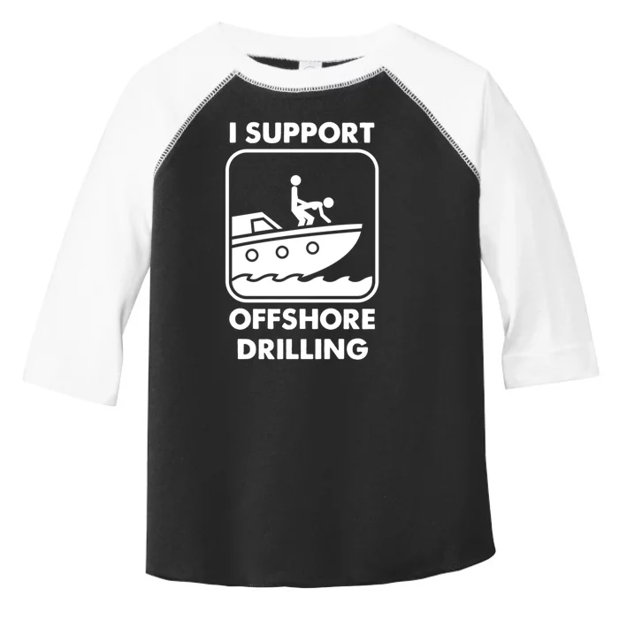 Offshore Drilling Funny Gift Toddler Fine Jersey T-Shirt