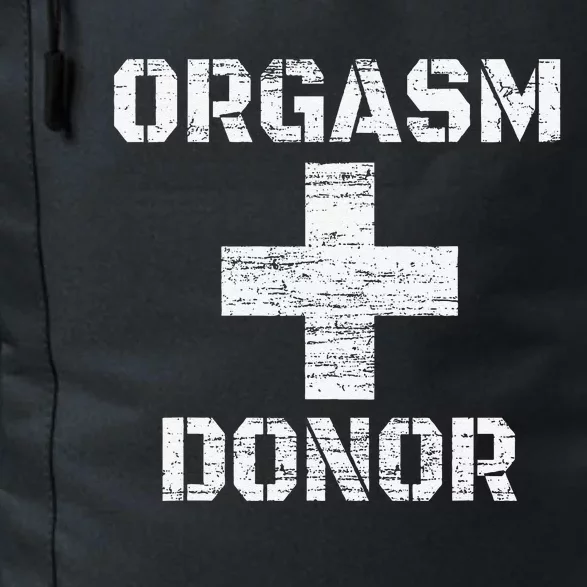 Orgasm Donor Funny Halloween Party Outfit Costume Simple Daily Commute Backpack