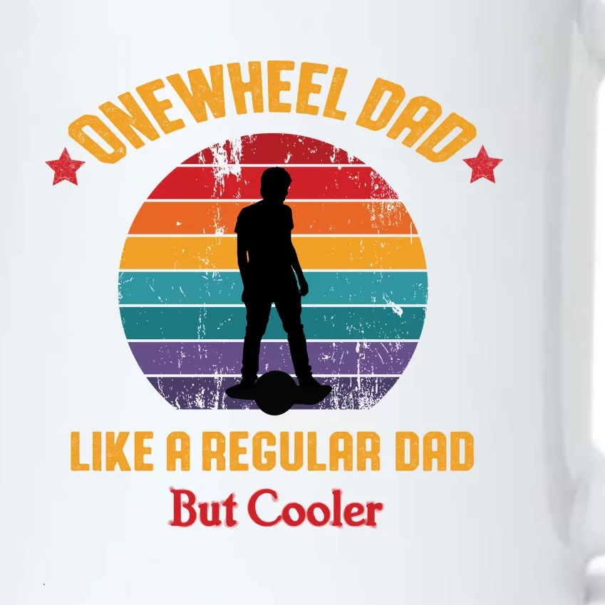 Onewheel Dad Funny Quote Black Color Changing Mug