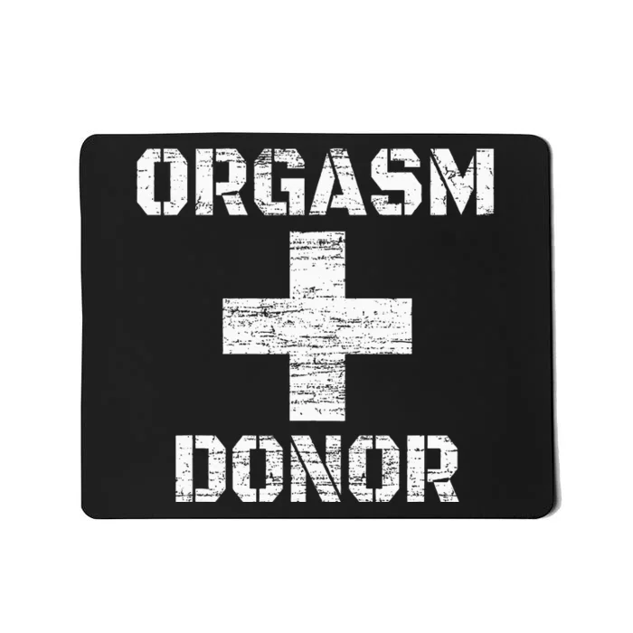 Orgasm Donor Funny Halloween Party Outfit Costume Simple Mousepad