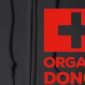 Orgasm Donor Funny Lazy Halloween Costume Full Zip Hoodie