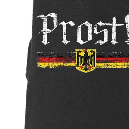 Oktoberfest Drinking German Flag Prost Doggie 3-End Fleece Hoodie