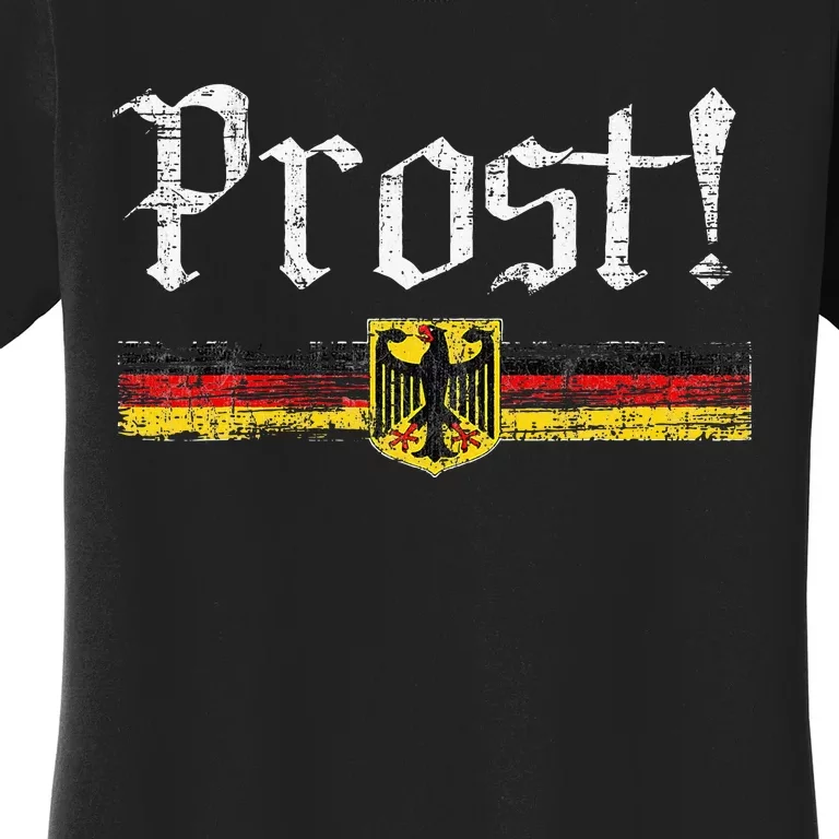 Oktoberfest Drinking German Flag Prost Women's T-Shirt